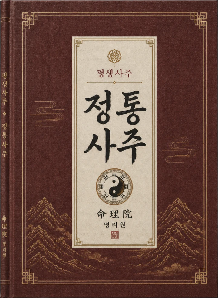 명리원 정통사주 보고서 표지